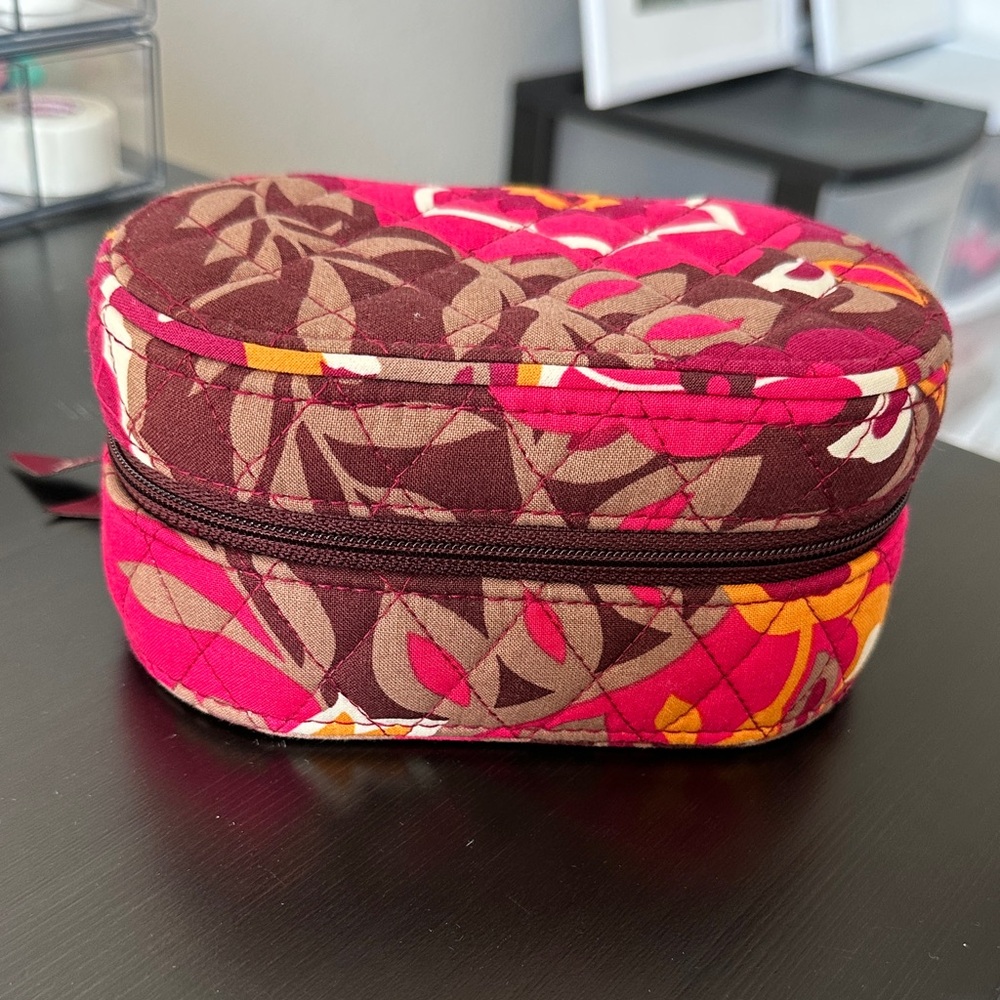 Vera Bradley Quilted Jewelry Case NEW